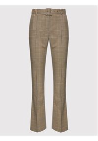 BOSS - Boss Spodnie materiałowe Tokna 50463620 Kolorowy Regular Fit. Materiał: wiskoza. Wzór: kolorowy
