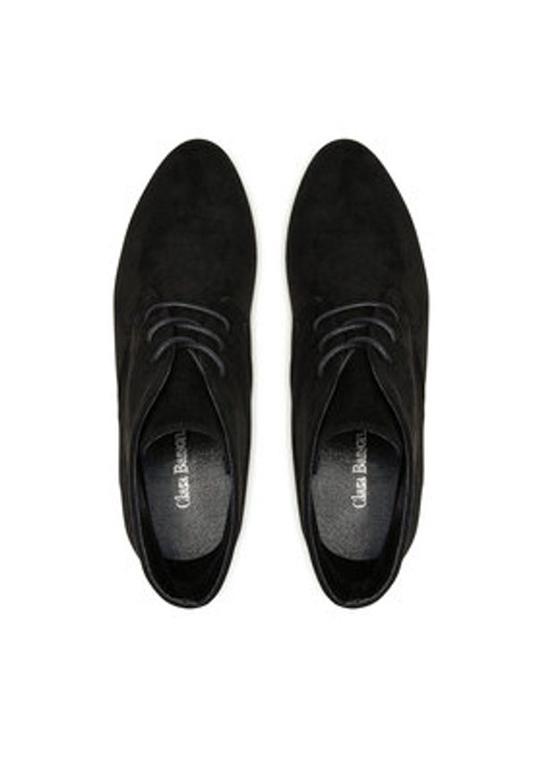 Clara Barson Trzewiki WYL2785-5 Czarny. Kolor: czarny. Materiał: materiał