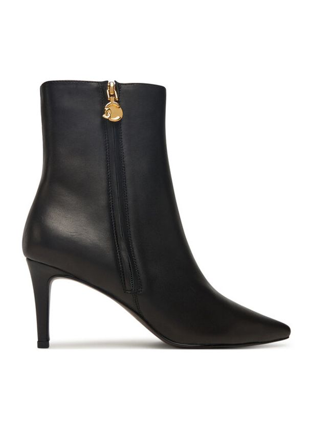 Coccinelle Botki E4 SB3 11 01 01 Czarny. Kolor: czarny. Materiał: skóra