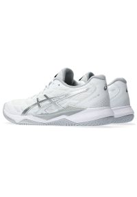 Buty Asics Gel Tactic 12 W 1072A092100 białe. Kolor: biały. Szerokość cholewki: normalna. Wzór: nadruk #5