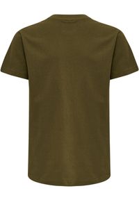 Koszulka dla dzieci Hummel Red Basic. Kolor: zielony. Materiał: bawełna. Długość rękawa: krótki rękaw. Długość: krótkie