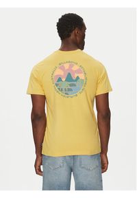 Billabong T-Shirt Brightness Ss EBYZT00306 Żółty Regular Fit. Kolor: żółty. Materiał: bawełna