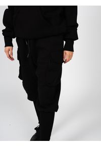 La Haine Inside Us Dresowe Jogger Style "Unisex" | LM202 | Mężczyzna | Czarny. Okazja: na co dzień. Kolor: czarny. Materiał: bawełna, poliester. Długość: długie. Wzór: jednolity. Styl: sportowy, casual #2