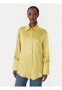 MAX&Co. Koszula Angri 2616111061200 Żółty Regular Fit. Kolor: żółty. Materiał: satyna #1
