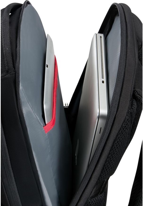 Plecak Samsonite 155195 1041 14.1'' Guardit 3.0 czarny. Kolor: czarny. Materiał: tkanina, materiał. Styl: klasyczny, biznesowy, casual