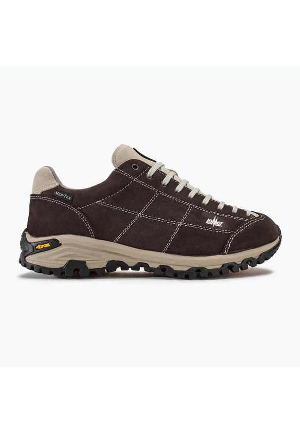 LOMER - Buty turystyczne damskie Lomer Maipos Mtx Suede. Kolor: brązowy
