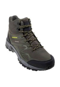 Hi-tec - Buty trekkingowe męskie Hi-Tec Hendon Mid WP. Zapięcie: sznurówki. Kolor: czarny. Materiał: syntetyk, materiał, tkanina, guma. Szerokość cholewki: normalna. Sport: turystyka piesza #1