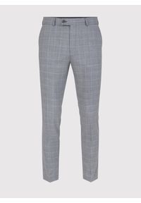 Pako Lorente - PAKO LORENTE – Szare spodnie garniturowe z wełną. Kolor: szary. Materiał: wełna #4