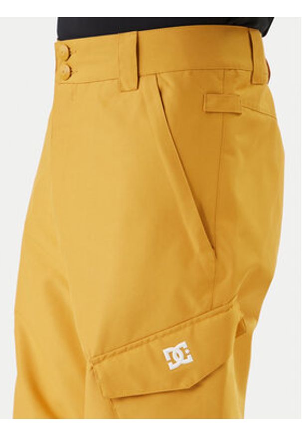 DC Shoes Spodnie snowboardowe Banshee ADYTP03042 Żółty Regular Fit. Kolor: żółty. Materiał: syntetyk. Sport: snowboard