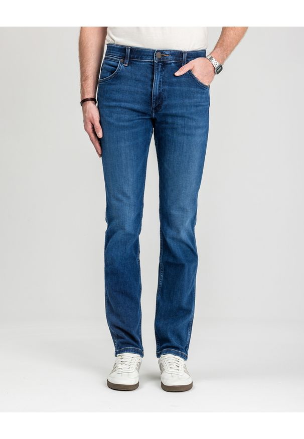 Wrangler - MESKIE SPODNIE WRANGLER GREENSBORO DANDELION SUMMER 112364419