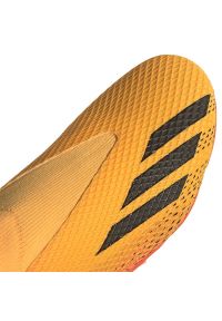 Adidas - Buty piłkarskie adidas X Speedportal.3 Ll Fg M GZ5067 pomarańcze i czerwienie pomarańczowe. Kolor: pomarańczowy. Materiał: guma, syntetyk. Sport: piłka nożna #3