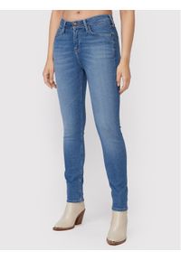 Lee Jeansy Scarlett L626ROEU 112326912 Niebieski Skinny Fit. Kolor: niebieski