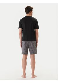 BOSS Piżama 50557174 Czarny Regular Fit. Kolor: czarny. Materiał: bawełna #2