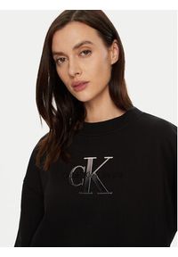 Calvin Klein Jeans Sukienka codzienna J20J224834 Czarny Relaxed Fit. Okazja: na co dzień. Kolor: czarny. Materiał: syntetyk. Typ sukienki: proste. Styl: casual #5