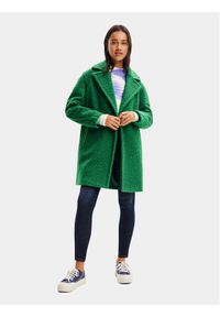 Desigual Płaszcz przejściowy 23WWEW21 Zielony Comfort Fit. Kolor: zielony. Materiał: syntetyk #1