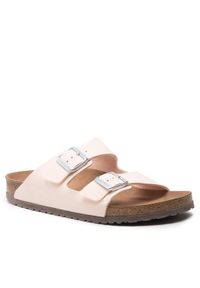 Birkenstock Klapki Arizona Bs 1019635 Różowy. Kolor: różowy. Materiał: skóra