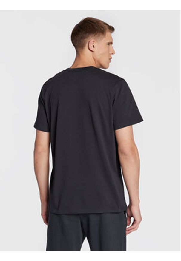 Under Armour T-Shirt Ua Logo Embroidered 1373997 Czarny Relaxed Fit. Kolor: czarny. Materiał: bawełna, syntetyk