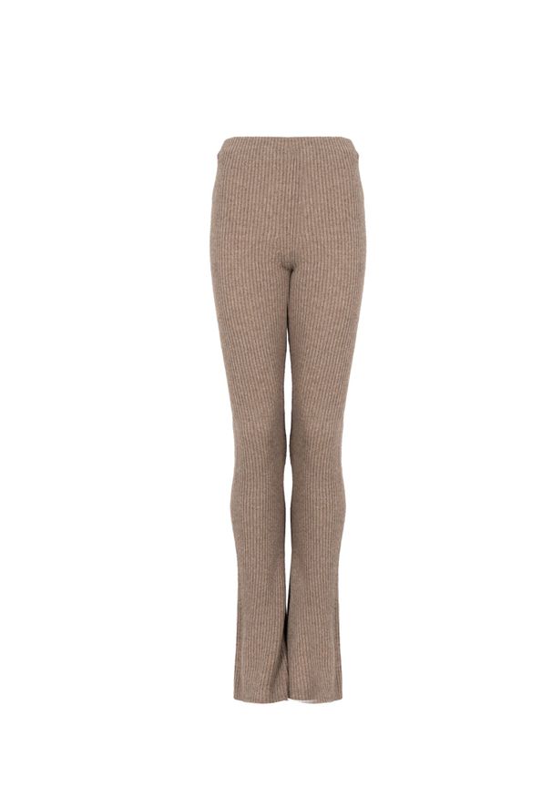 Pinko Spodnie "Casual" | 1G1888 A09N | Kobieta | Szary. Okazja: na co dzień. Kolor: szary. Materiał: wełna, poliamid, wiskoza, kaszmir. Wzór: jednolity. Styl: casual