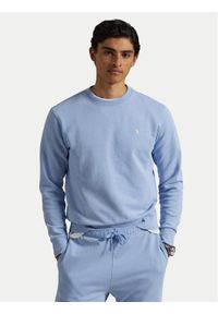 Polo Ralph Lauren Bluza 710916689026 Błękitny Regular Fit. Typ kołnierza: polo. Kolor: niebieski. Materiał: bawełna