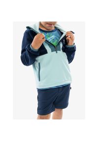 columbia - Bluza z kapturem chłopięca Columbia Back Bowl Lite Half Zip Hoodie. Typ kołnierza: kaptur. Kolor: zielony. Sport: turystyka piesza