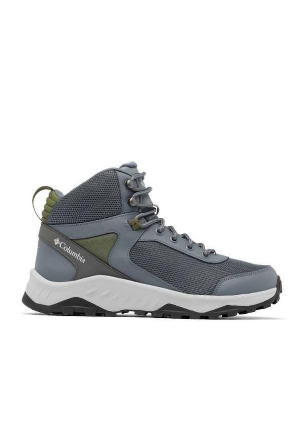 columbia - Columbia Buty Trailstorm Ascend Mid Wp 2044271053. Kolor: niebieski. Materiał: skóra, materiał. Szerokość cholewki: normalna. Sport: turystyka piesza