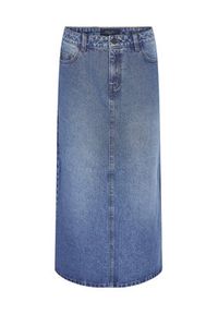 Noisy may - Noisy May Spódnica jeansowa Elisa 27028449 Niebieski Regular Fit. Kolor: niebieski. Materiał: jeans, bawełna #4