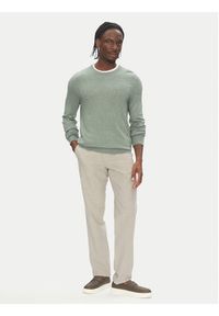 Lindbergh Sweter 30-80043 Beżowy Slim Fit. Kolor: beżowy. Materiał: wiskoza #4