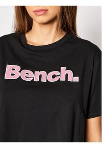 Bench T-Shirt Kay 117362 Czarny Regular Fit. Kolor: czarny. Materiał: bawełna