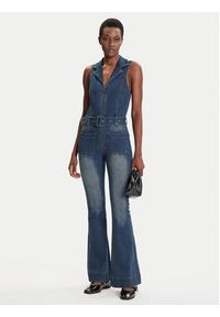 Desigual Kombinezon Glenn 25WWDD07 Granatowy Regular Fit. Kolor: niebieski. Materiał: bawełna #2