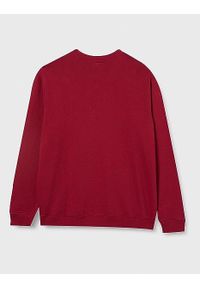 Lee - LEE LOGO CREW SWS MĘSKA BLUZA KLASYCZNA LOGO RHUBARB RED L80JFBGB 112121397. Styl: klasyczny