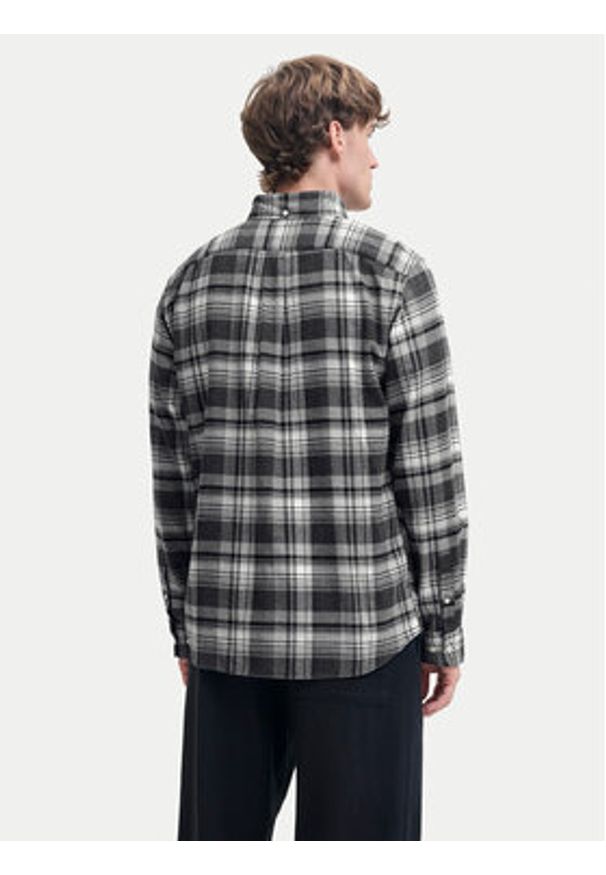 Jack & Jones Koszula Blubarkley 12286224 Szary Regular Fit. Kolor: szary. Materiał: bawełna