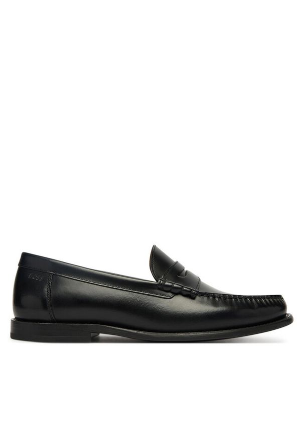 Mokasyny BOSS. Kolor: czarny