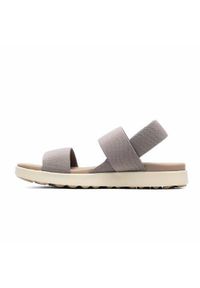 keen - Buty do chodzenia damskie Keen Elle Backstrap. Zapięcie: bez zapięcia. Kolor: beżowy. Materiał: guma, materiał, tkanina, syntetyk. Sport: turystyka piesza