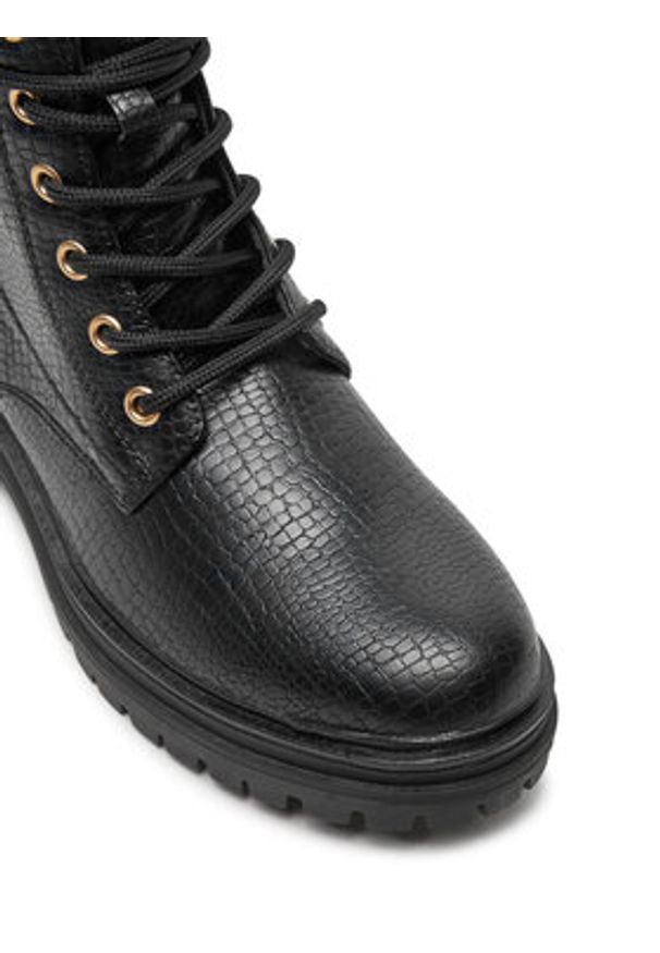 Lee Trzewiki Rosalie 50243014.11A Czarny. Kolor: czarny. Materiał: skóra