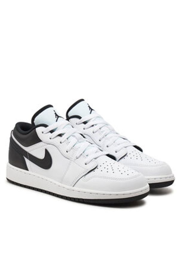 Nike Sneakersy Air 1 Low 553560-132 Biały. Kolor: biały. Materiał: skóra