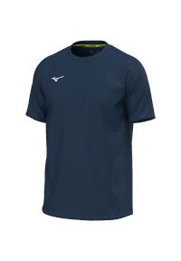 Koszulka Mizuno Team. Kolor: niebieski. Sport: fitness #1