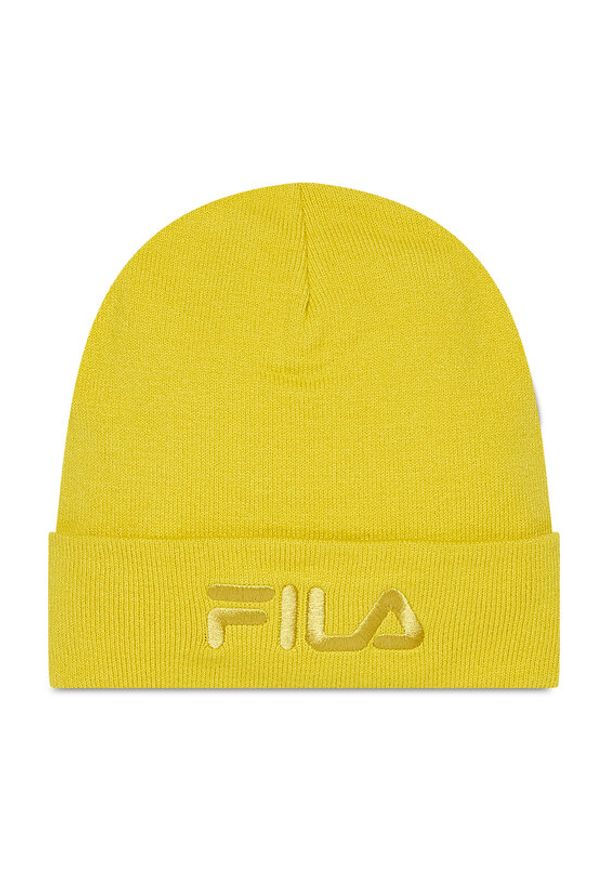 Fila Czapka Slouchy Beanie Withtonal Logo 686170 Zielony. Kolor: zielony. Materiał: materiał