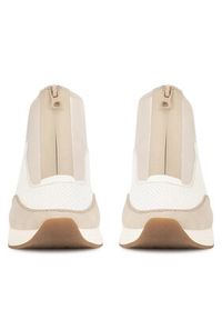 Rieker Sneakersy 58959-62 Beżowy. Kolor: beżowy. Materiał: materiał