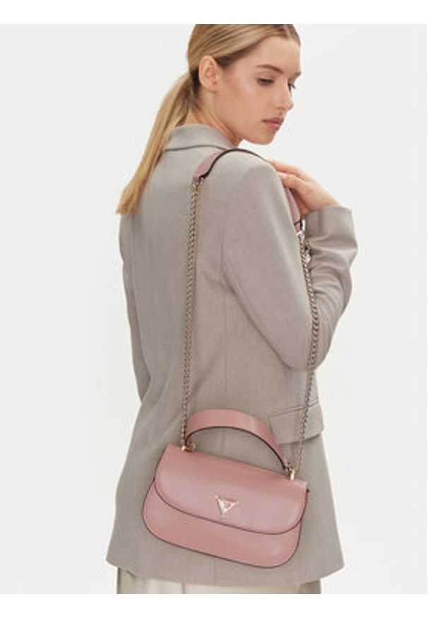 Guess Torebka HWVG94 93210 Różowy. Kolor: różowy. Materiał: skórzane