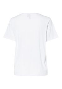 Pieces T-Shirt Maria 17155082 Biały Relaxed Fit. Kolor: biały. Materiał: bawełna