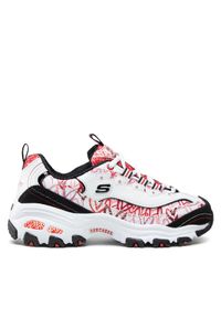 skechers - Skechers Sneakersy Cupid Charm 149504/WRBK Biały. Kolor: biały. Materiał: materiał