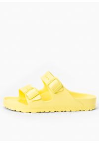 Birkenstock - BIRKENSTOCK ARIZONA EVA Klapki damskie. Okazja: na spacer, na co dzień, do pracy. Kolor: żółty. Styl: casual #5
