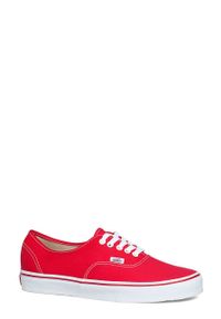 Vans tenisówki Authentic męskie kolor czerwony VN000EE3BLK1.Vans. Nosek buta: okrągły. Zapięcie: sznurówki. Kolor: czerwony. Materiał: guma