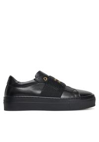 Sneakersy Elisabetta Franchi. Kolor: czarny