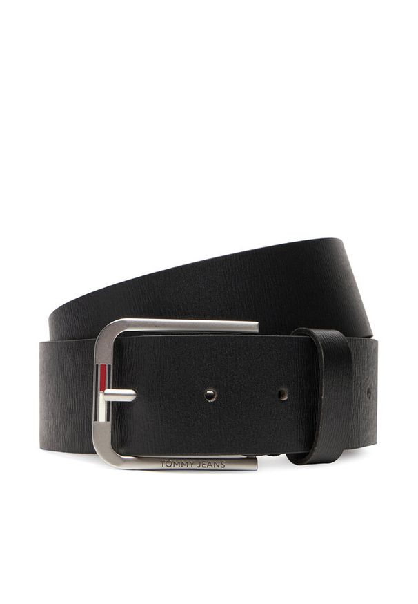 Pasek Męski Tommy Jeans. Kolor: czarny
