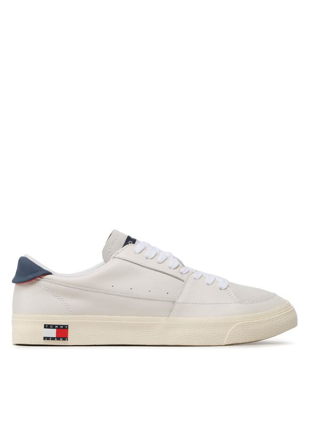 Sneakersy Tommy Jeans. Kolor: beżowy