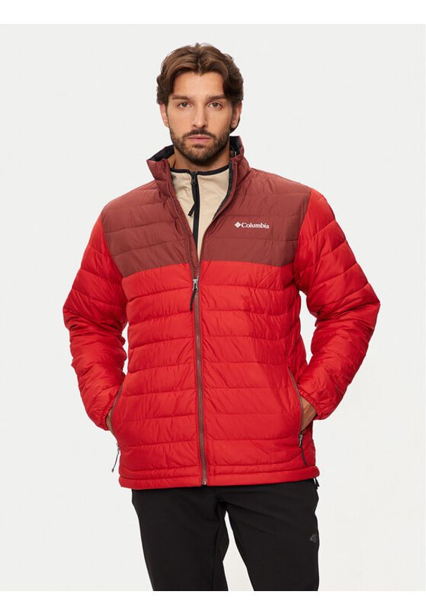 columbia - Columbia Kurtka przejściowa Powder Lite™ II 2086964 Czerwony Regular Fit. Kolor: czerwony. Materiał: syntetyk