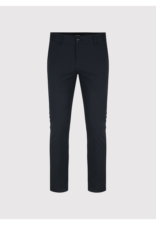 Pako Lorente - PAKO LORENTE - Czarne spodnie casual. Okazja: na co dzień. Kolor: czarny. Materiał: poliester, bawełna, elastan. Styl: casual