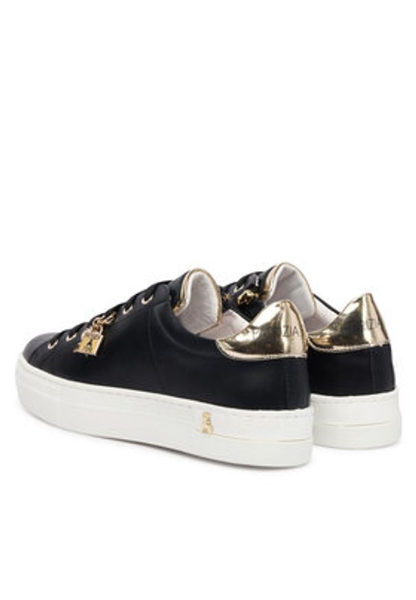 Patrizia Pepe Sneakersy PPJ900.31 Czarny. Kolor: czarny. Materiał: skóra