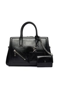 MICHAEL Michael Kors Torebka Laila 30S6S9IS2L Czarny. Kolor: czarny. Materiał: skórzane #1